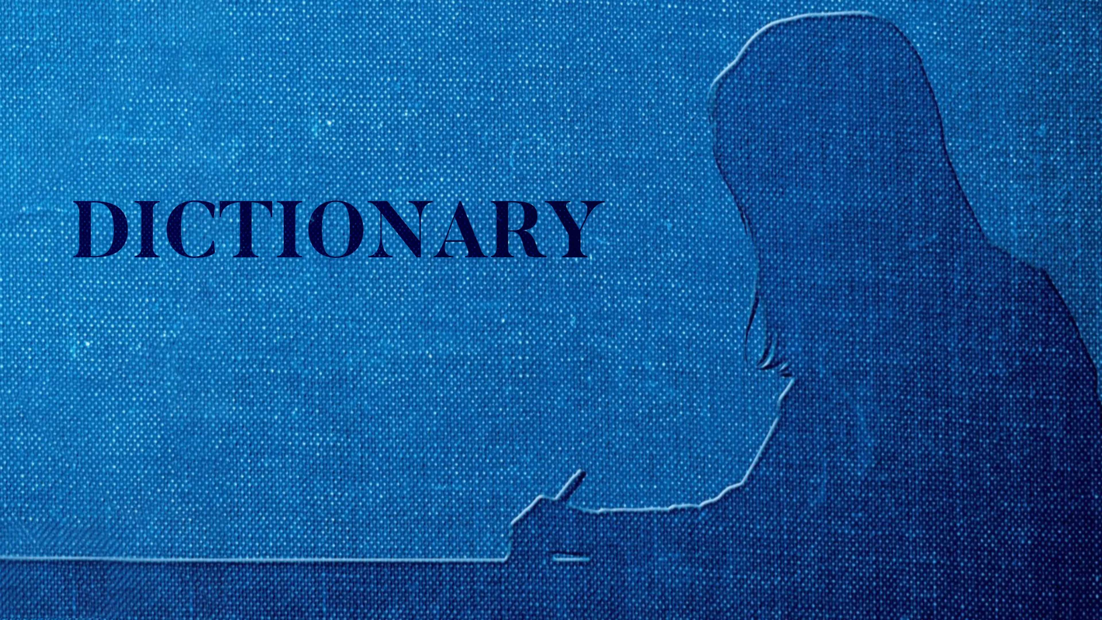 Dictionary poster